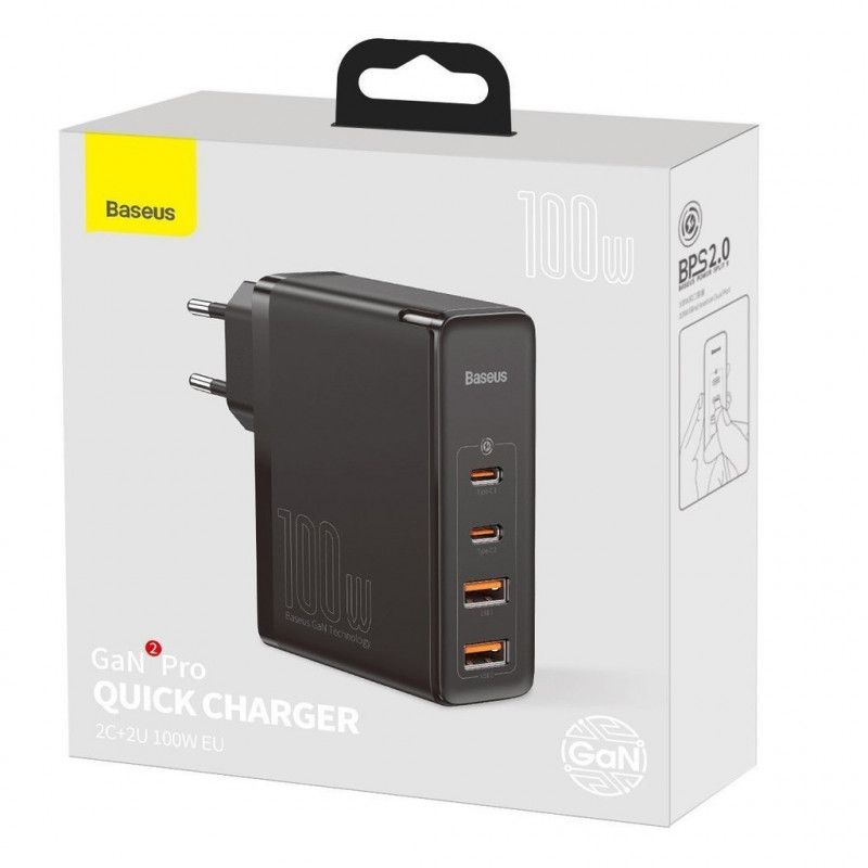 Baseus GaN2 Pro Quick Charger 100W Black