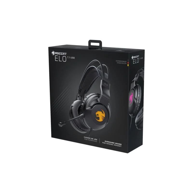 Roccat ELO 7.1 USB RGB Gaming headset Black