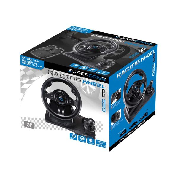 Subsonic GS 550 Superdrive Multi Steering Wheel Black