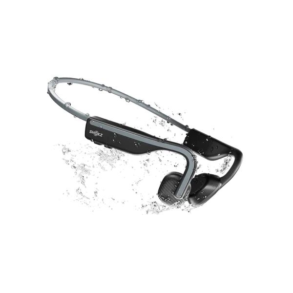 Shokz Openmove Bone Conduction Open-Ear Lifestyle/Sport Wireless Bluetooth Headphones Grey