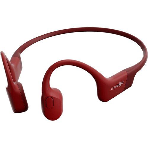 Shokz Operun Bone Conduction Open-Ear Endurance Wireless Bluetooth Headphones Red