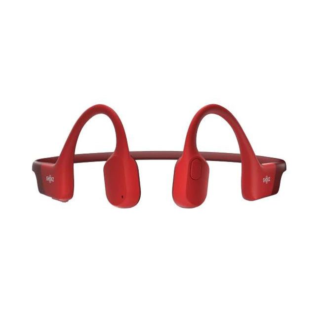 Shokz Operun Bone Conduction Open-Ear Endurance Wireless Bluetooth Headphones Red