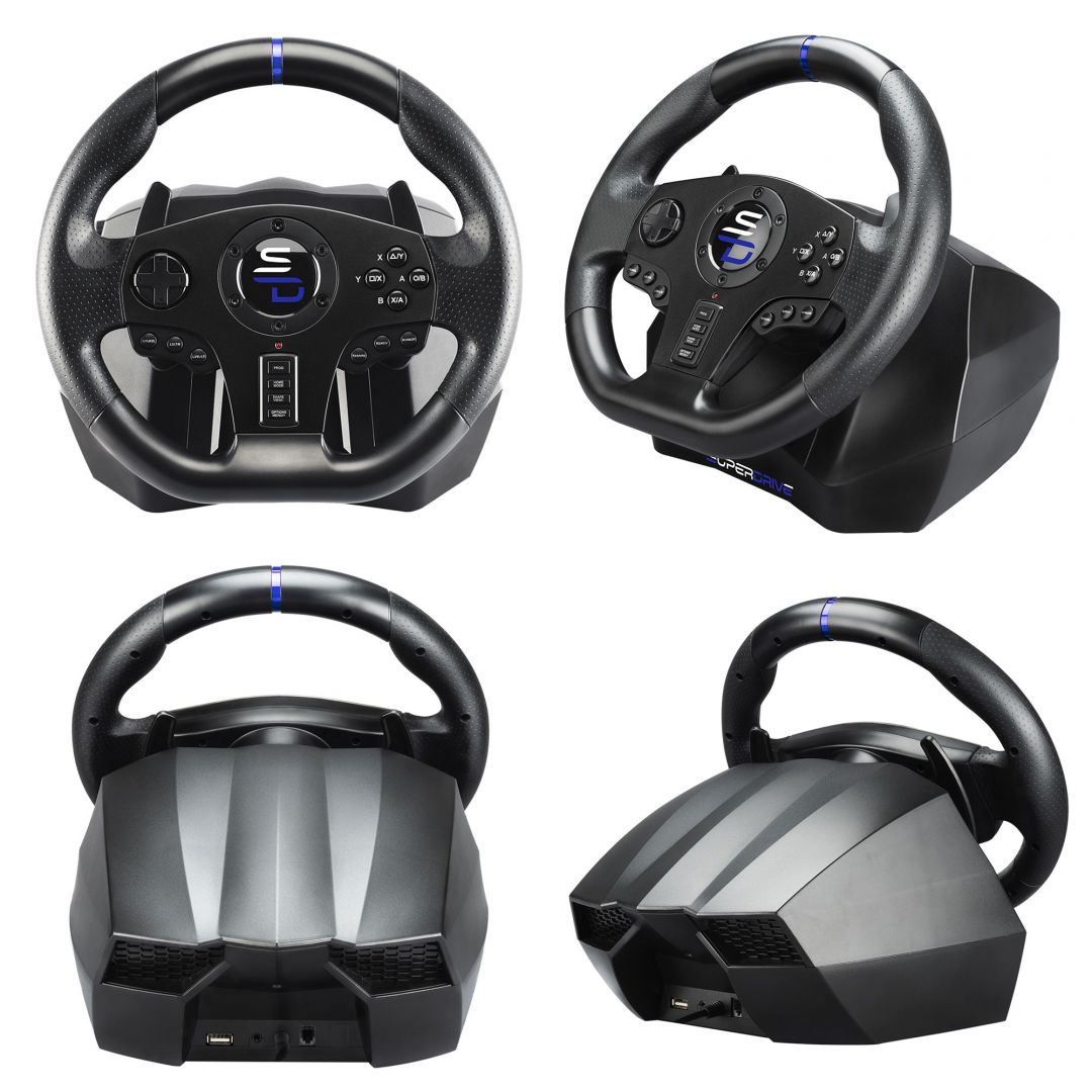 Subsonic Superdrive SV 750 Steering Wheel Black