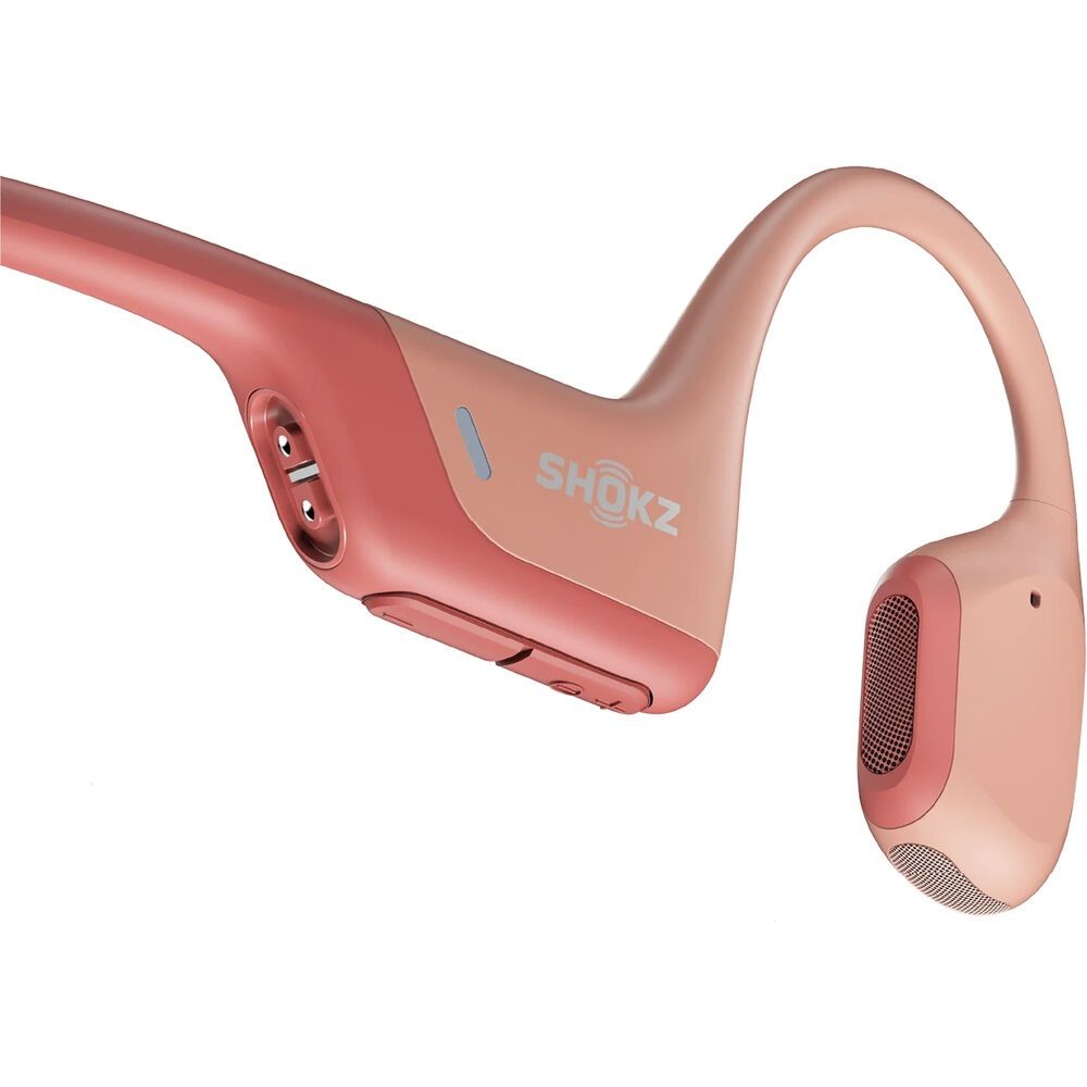 Shokz Operun Pro Bone Conduction Open-Ear Endurance Wireless Bluetooth Headphones Pink