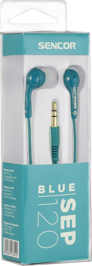 Sencor SEP 120 Earphones Blue