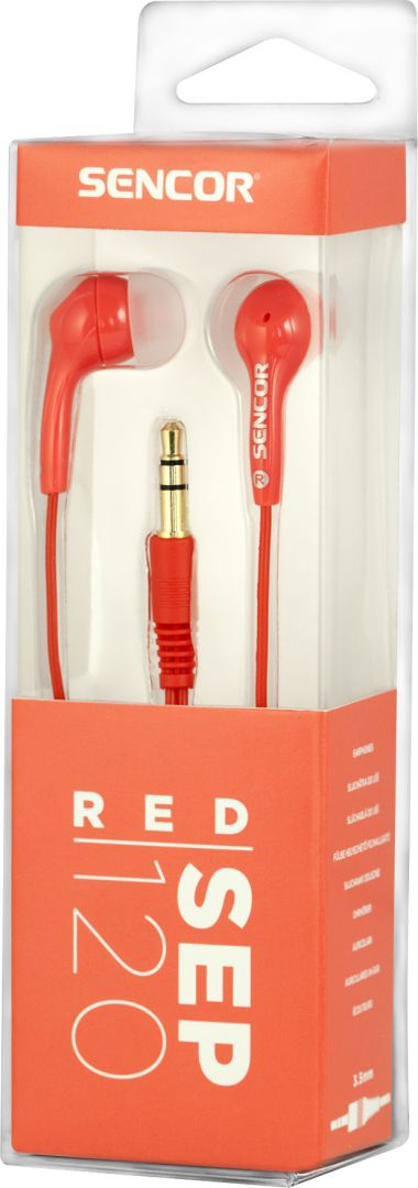 Sencor SEP 120 Earphones Red