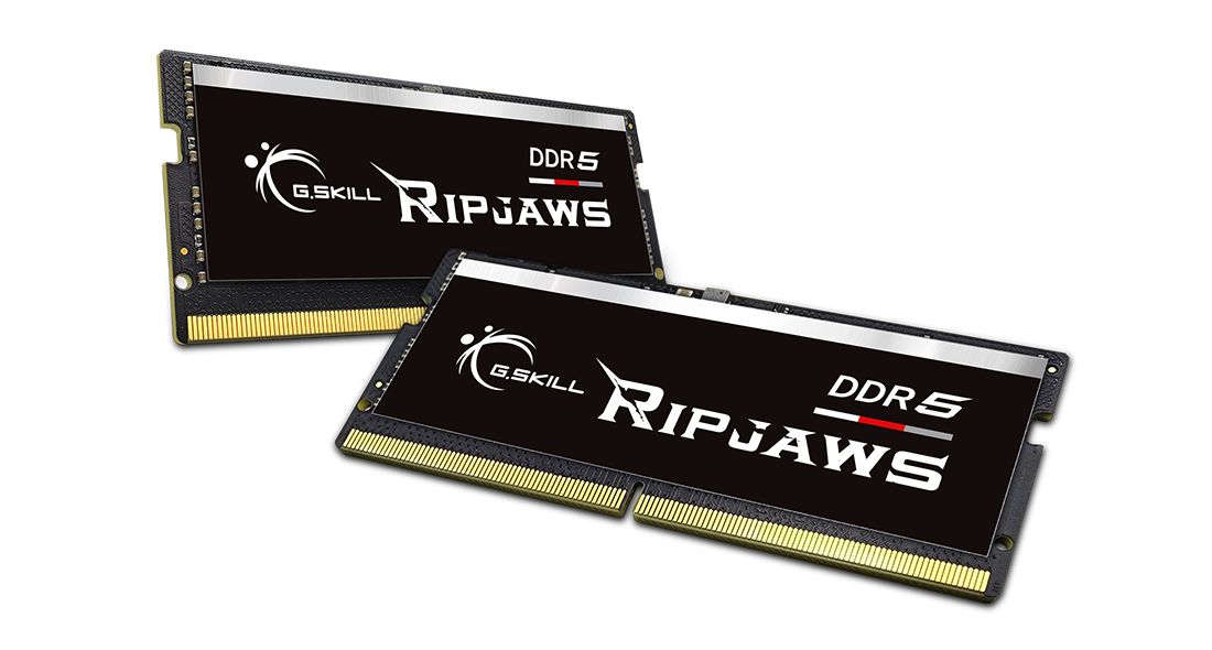 G.SKILL 64GB DDR5 4800MHz Kit(2x32GB) Ripjaws SODIMM