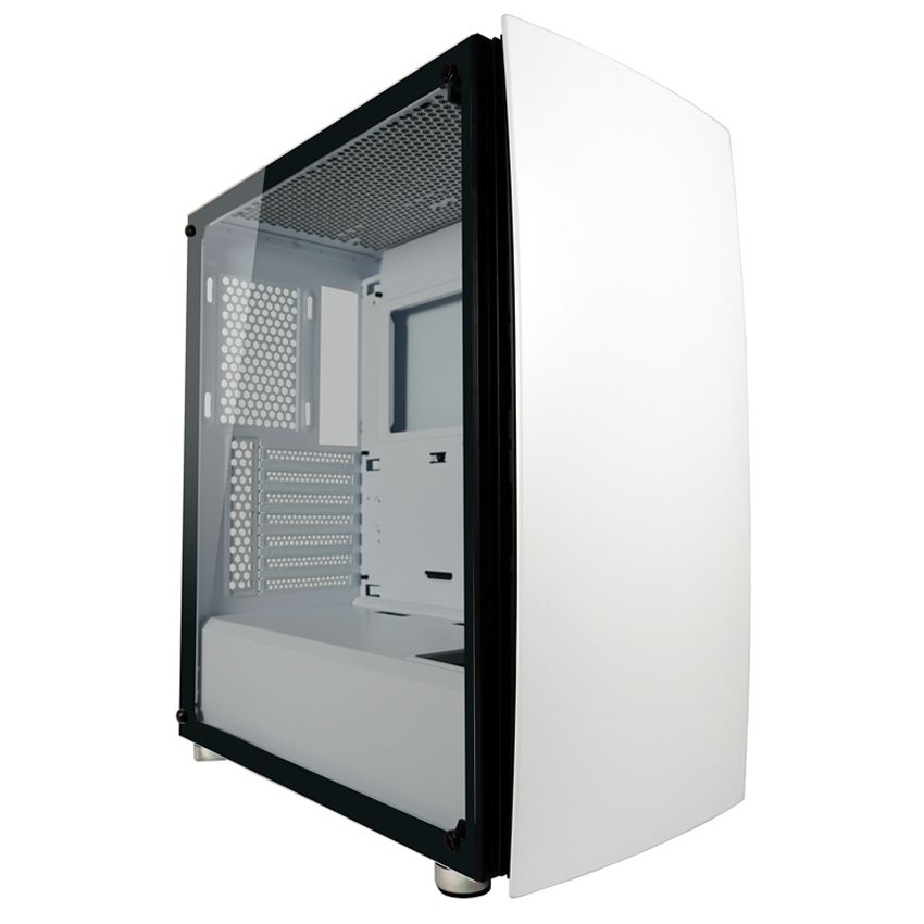 LC Power 713W Bright Sail X Tempered Glass White