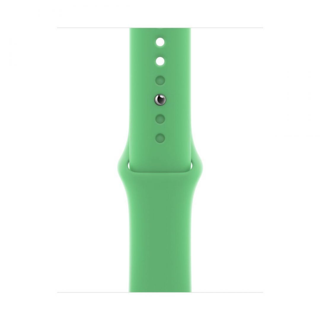 Apple Watch 41mm Band: Bright Green Sport Band (Seasonal Spring 2022)