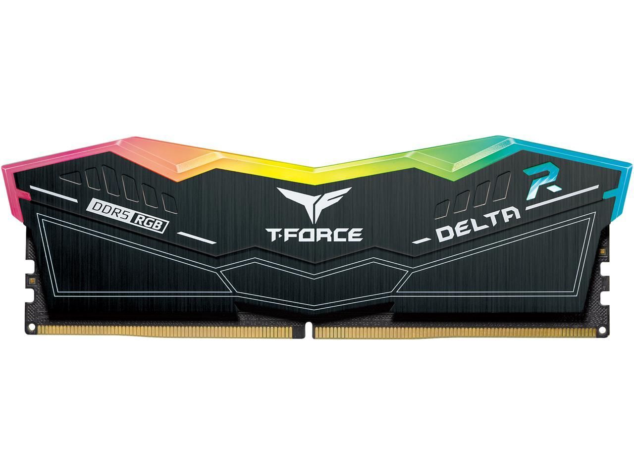 TeamGroup 32GB DDR5 7200MHz Kit(2x16GB) Delta RGB Black