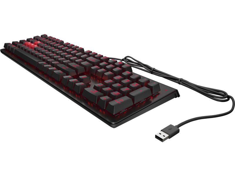 HP Omen Encoder Cherry MX Brown Gaming Keyboard Black US