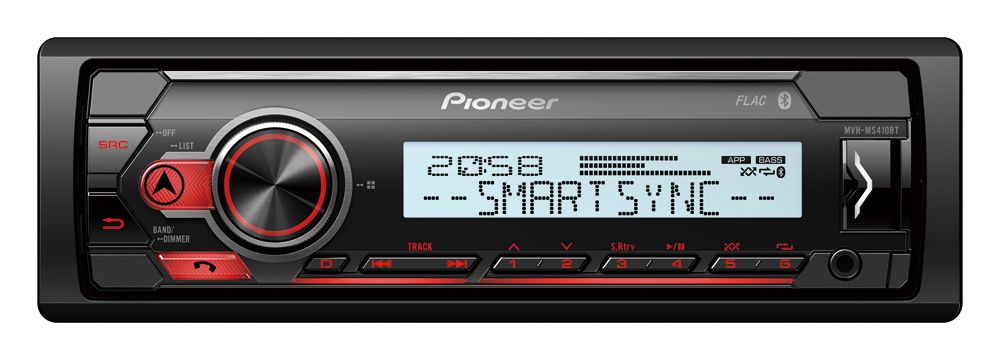 Pioneer MVH-MS410BT AutóHiFi fejegység