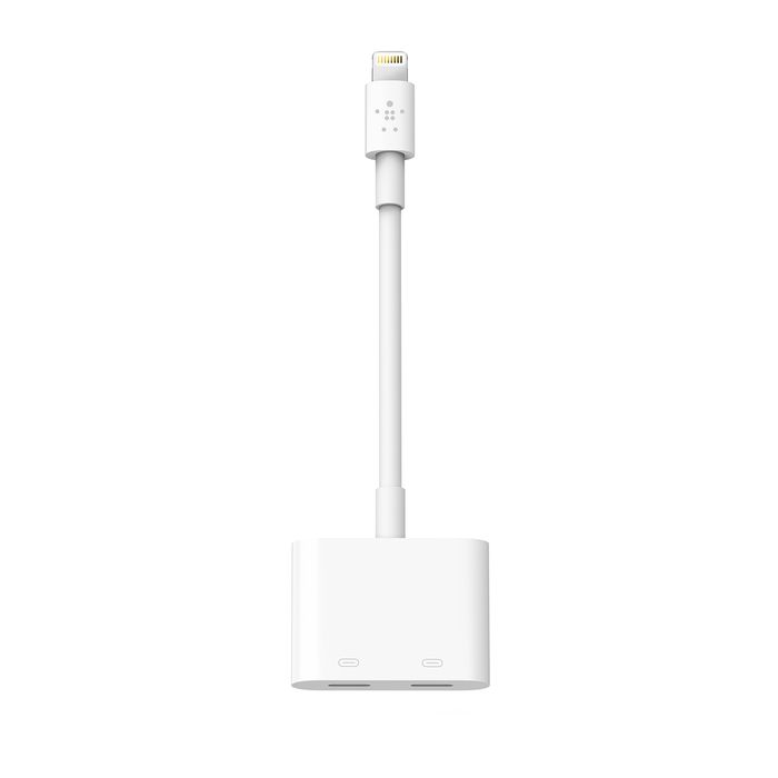 Belkin RockStar Lightning Audio + Charge White