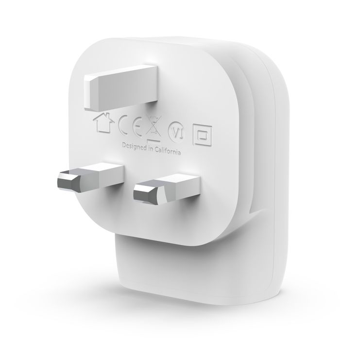 Belkin BoostCharge USB-C PD 3.0 PPS Wall Charger 30W White UK