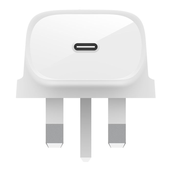 Belkin BoostCharge USB-C PD 3.0 PPS Wall Charger 30W White UK