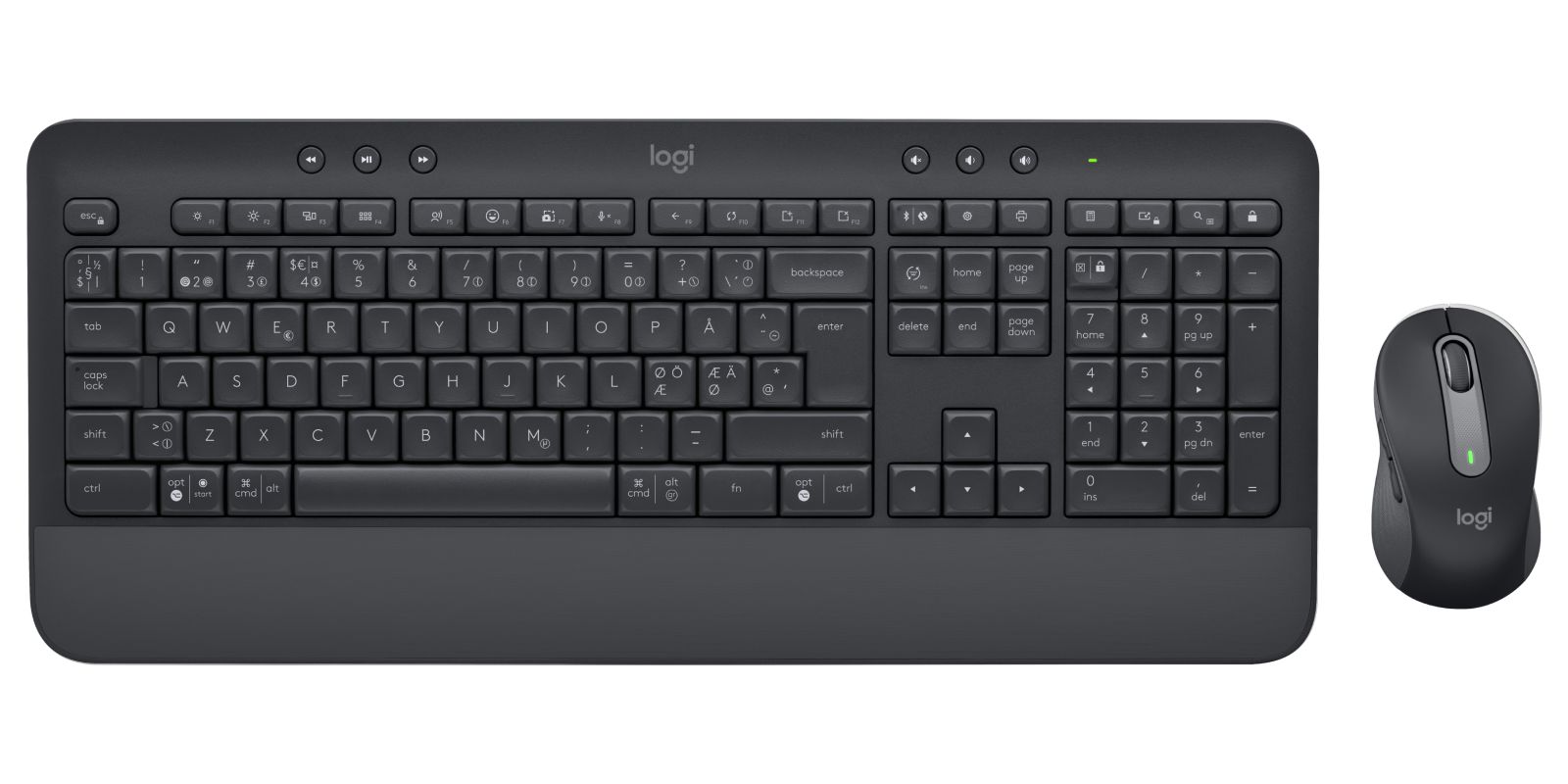 Logitech Signature MK650 Combo for Business Wireless Keyboard+Mouse Graphite Grey US