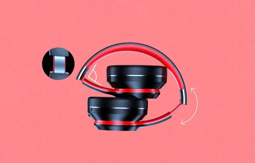 Lenovo HD200 Wireless Bluetooth Earphones Black/Red