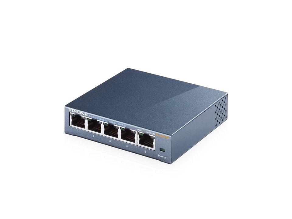 TP-Link TL-SG105 5 ports 10/100/1000Mbps Desk switch