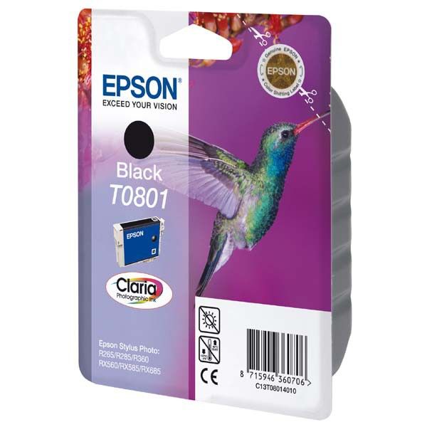 Epson T0801 Black tintapatron