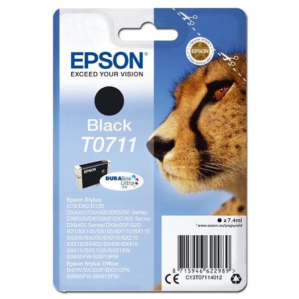 Epson T0711 Black tintapatron