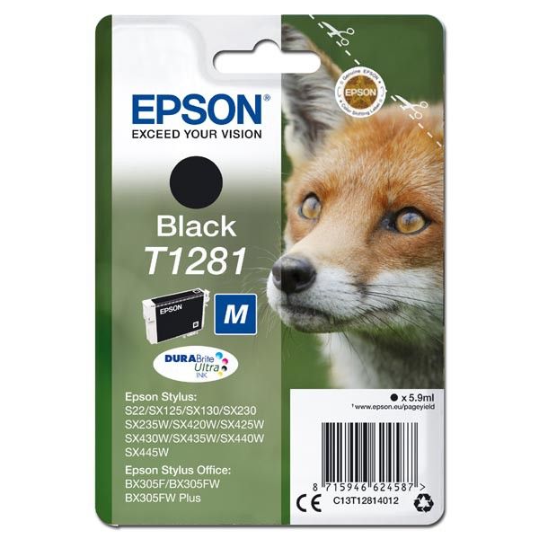 Epson T1281 Black tintapatron