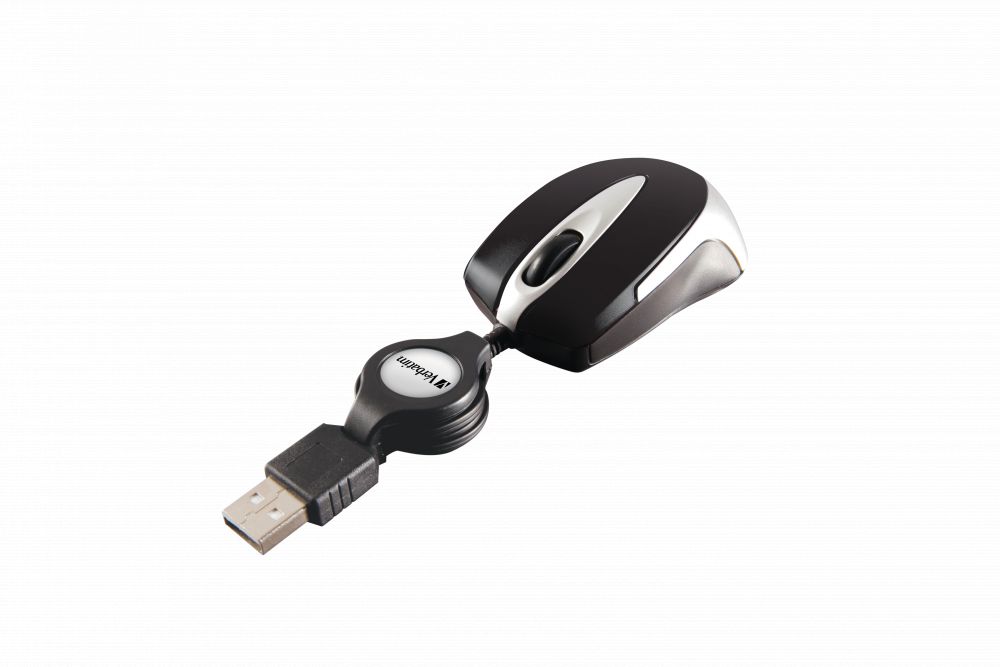 Verbatim Go Mini Optical Travel Mouse Black