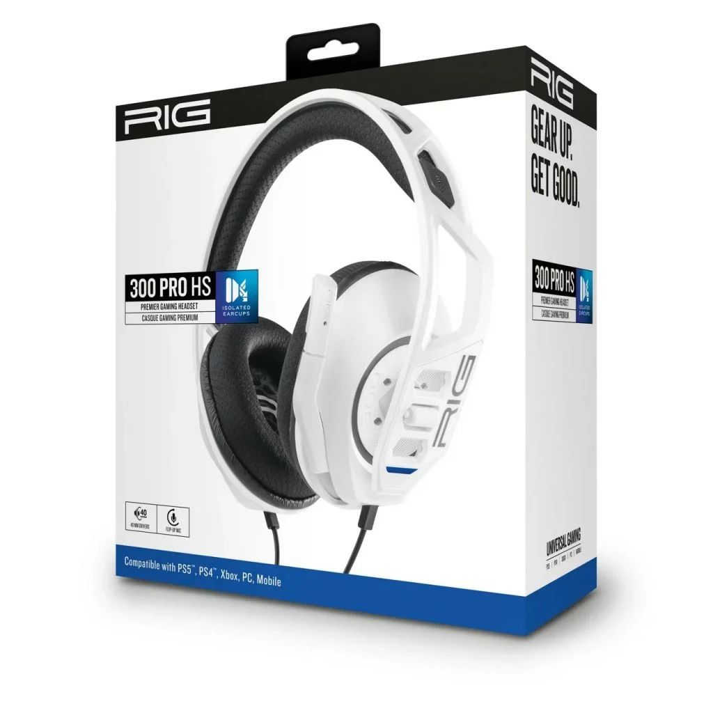 Nacon RIG 300 PRO HS Gaming Headset White