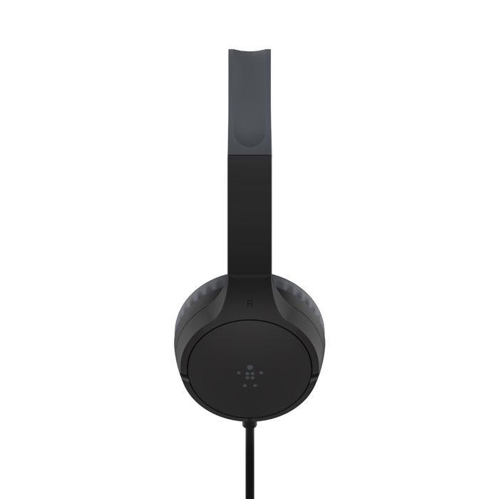 Belkin SoundForm Mini Wired On-Ear Headphones for Kids Black