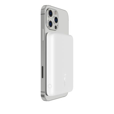 Belkin Magnetic Wireless 2500mAh PowerBank White