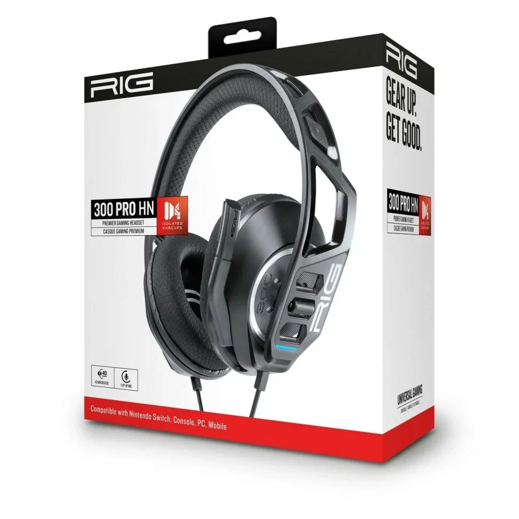 Nacon RIG 300 PROHN Gaming Headset Black