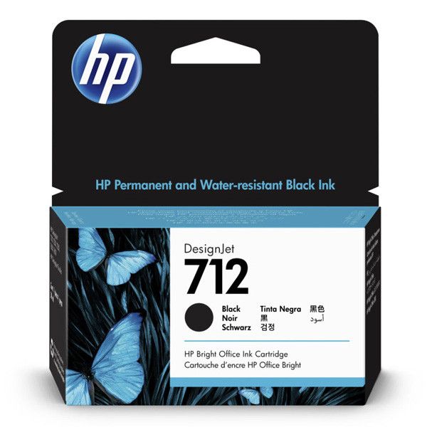 HP 712 Black tintapatron