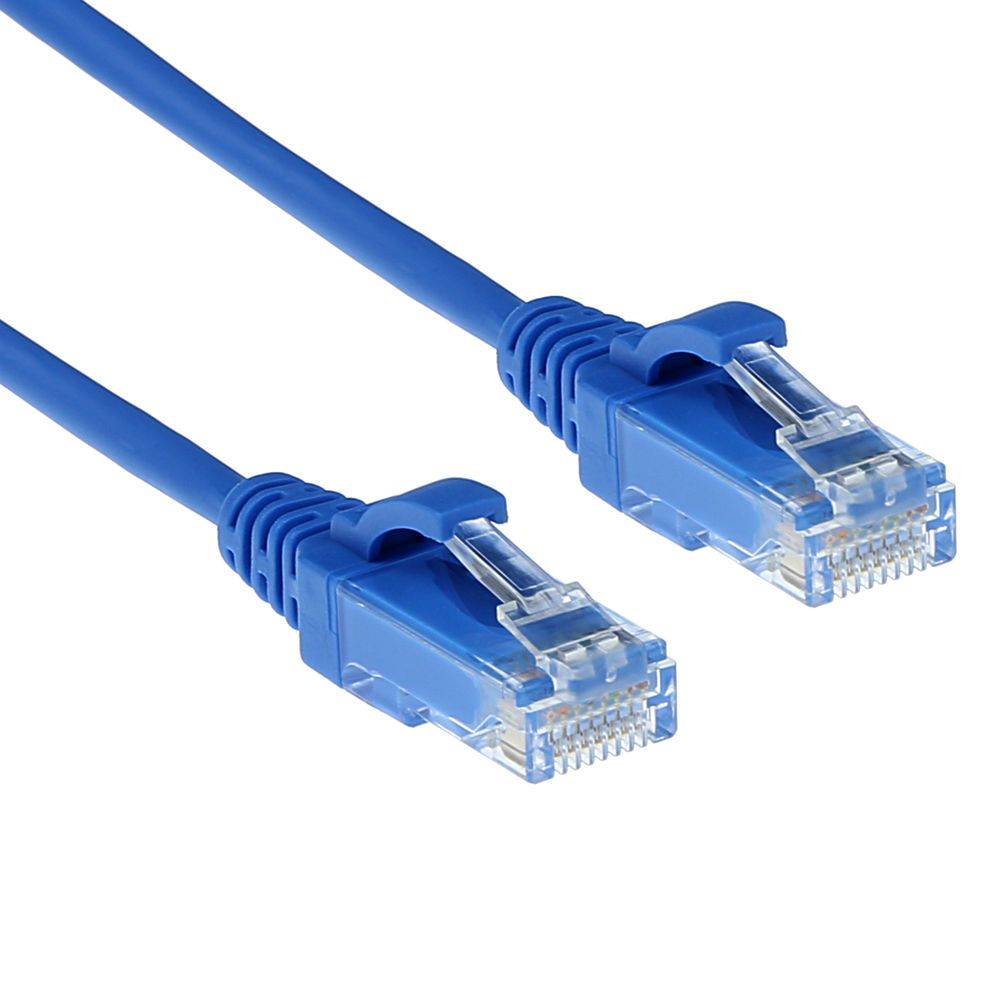 ACT CAT6 U-UTP Patch Cable 1,5m Blue