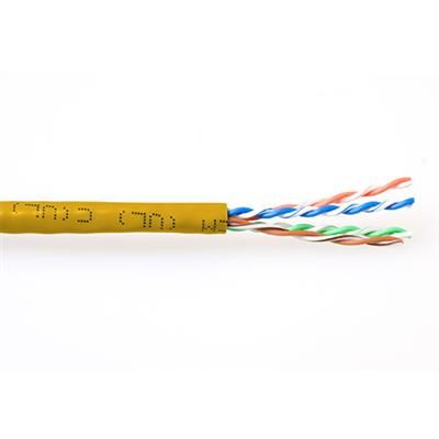 ACT CAT6 U-UTP Installation cable 305m Yellow