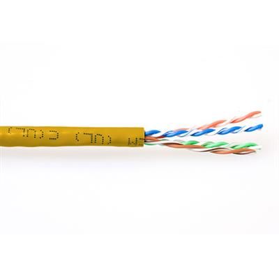 ACT CAT6A U-UTP Installation cable 305m Yellow