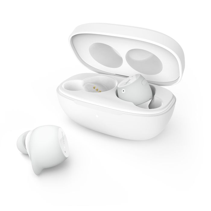 Belkin SoundForm Immerse True Wireless Earbuds White