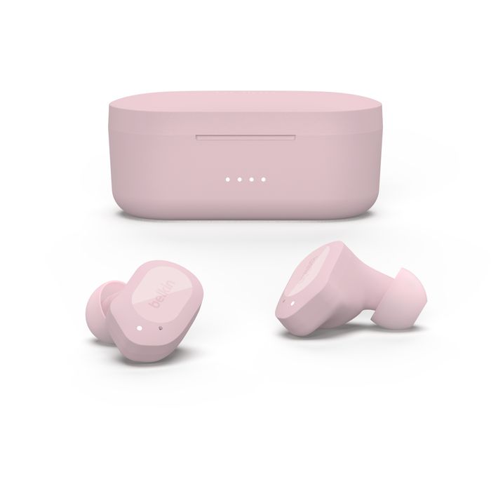 Belkin SoundForm Play True Wireless Earbuds Pink