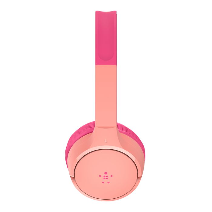 Belkin SoundForm Mini Wireless Bluetooth Headphones for Kids Pink