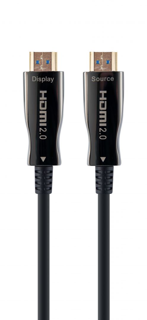 Gembird CCBP-HDMI-AOC-10M-02 Active Optical AOC High speed HDMI cable with Ethernet AOC Premium Series 10m Black