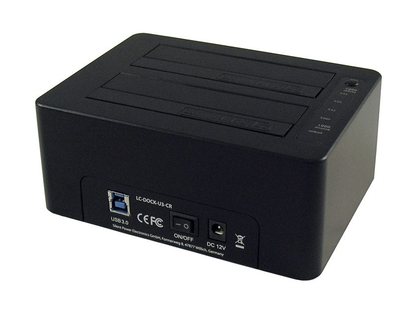 LC Power LC-DOCK-U3-CR HDD docking station