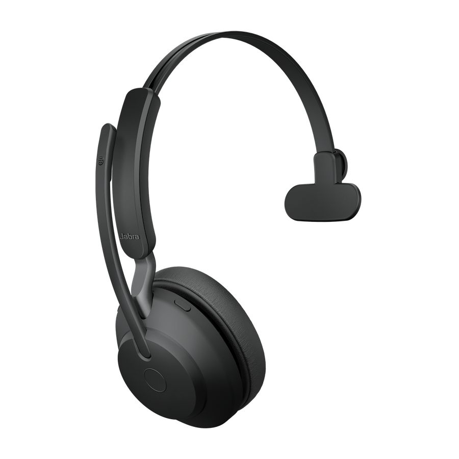 Jabra Evolve2 65 UC Mono Bluetooth Headset Black