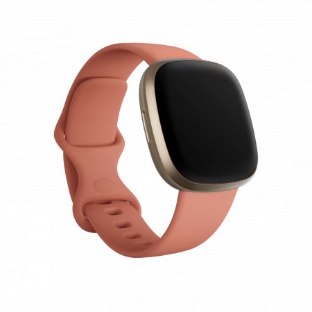 Fitbit Versa 3 Sense Infinity Band Large Pink Clay