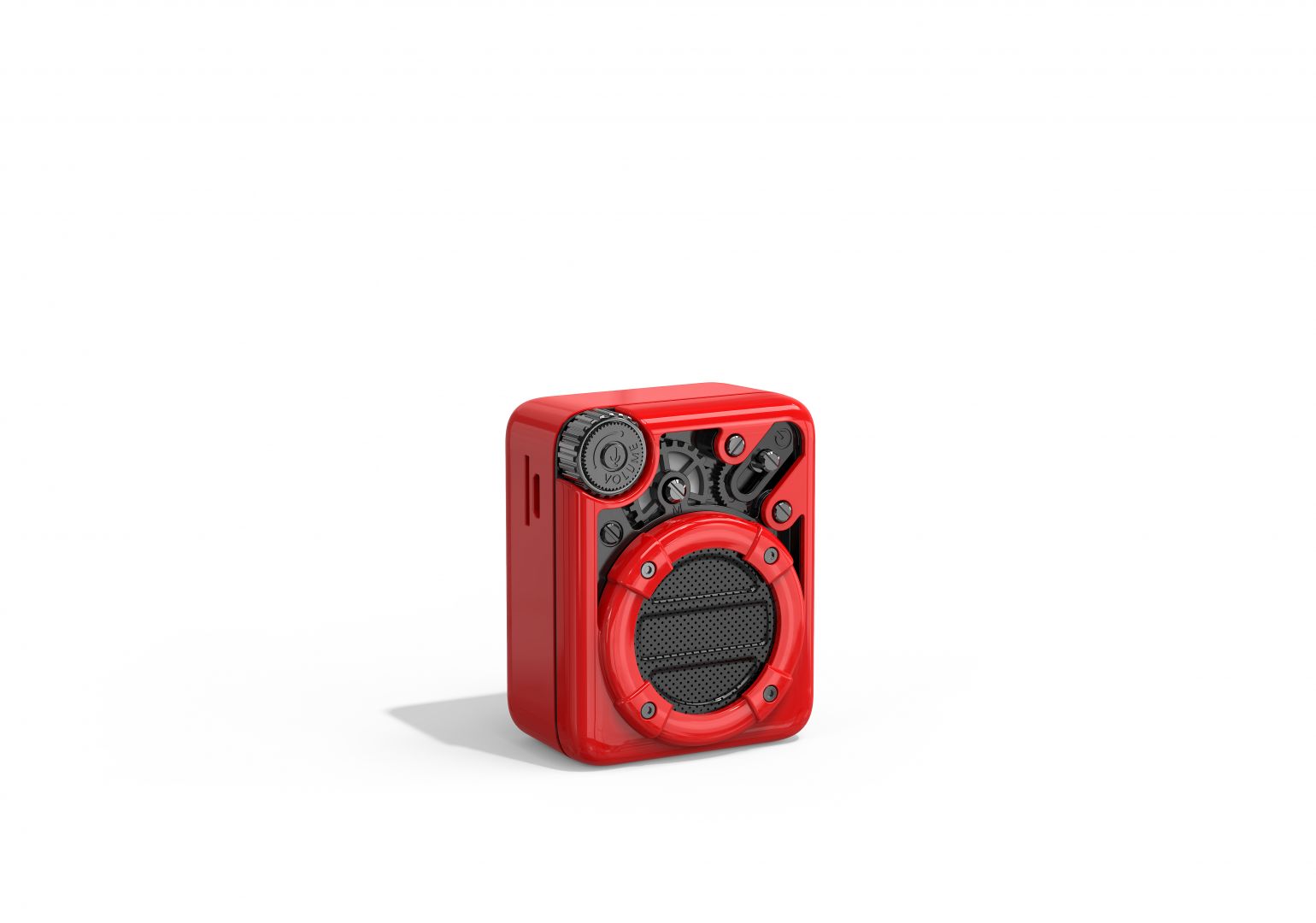 Divoom Espresso Bluetooth Speaker Red