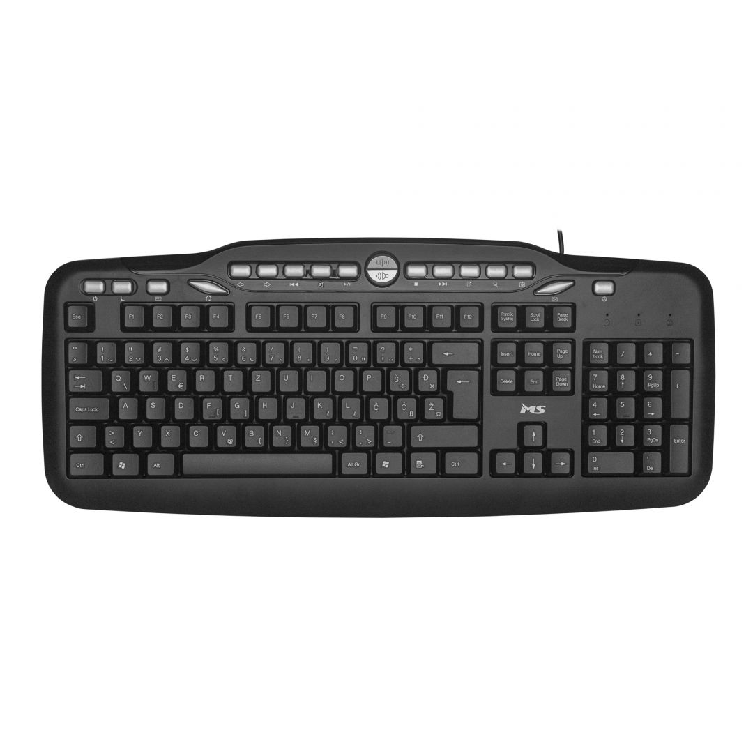 MS Alpha C300 Keyboard Black UK