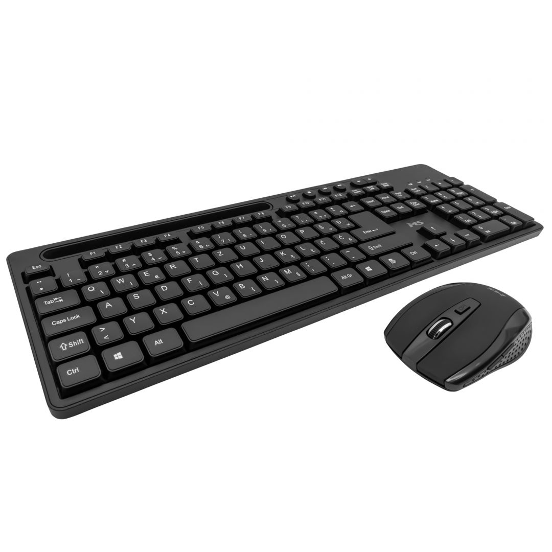 MS Alpha M310 Wireless keyboard and mouse set Black HU