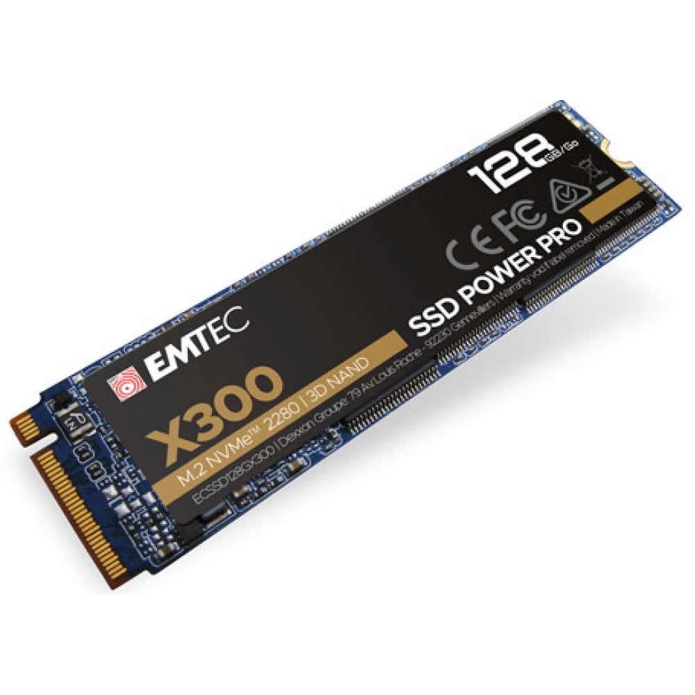 Emtec 128GB M.2 2280 NVMe X300 Power Pro