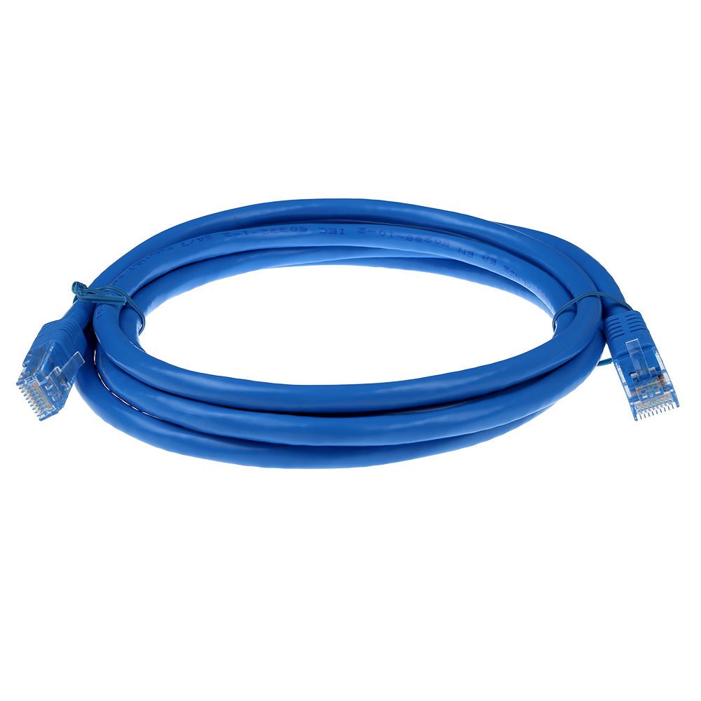 ACT CAT6A U-UTP Patch Cable 7m Blue