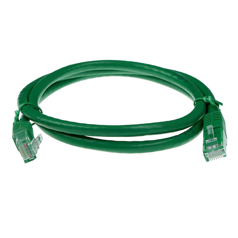 ACT CAT6A U-UTP Patch Cable 1m Green