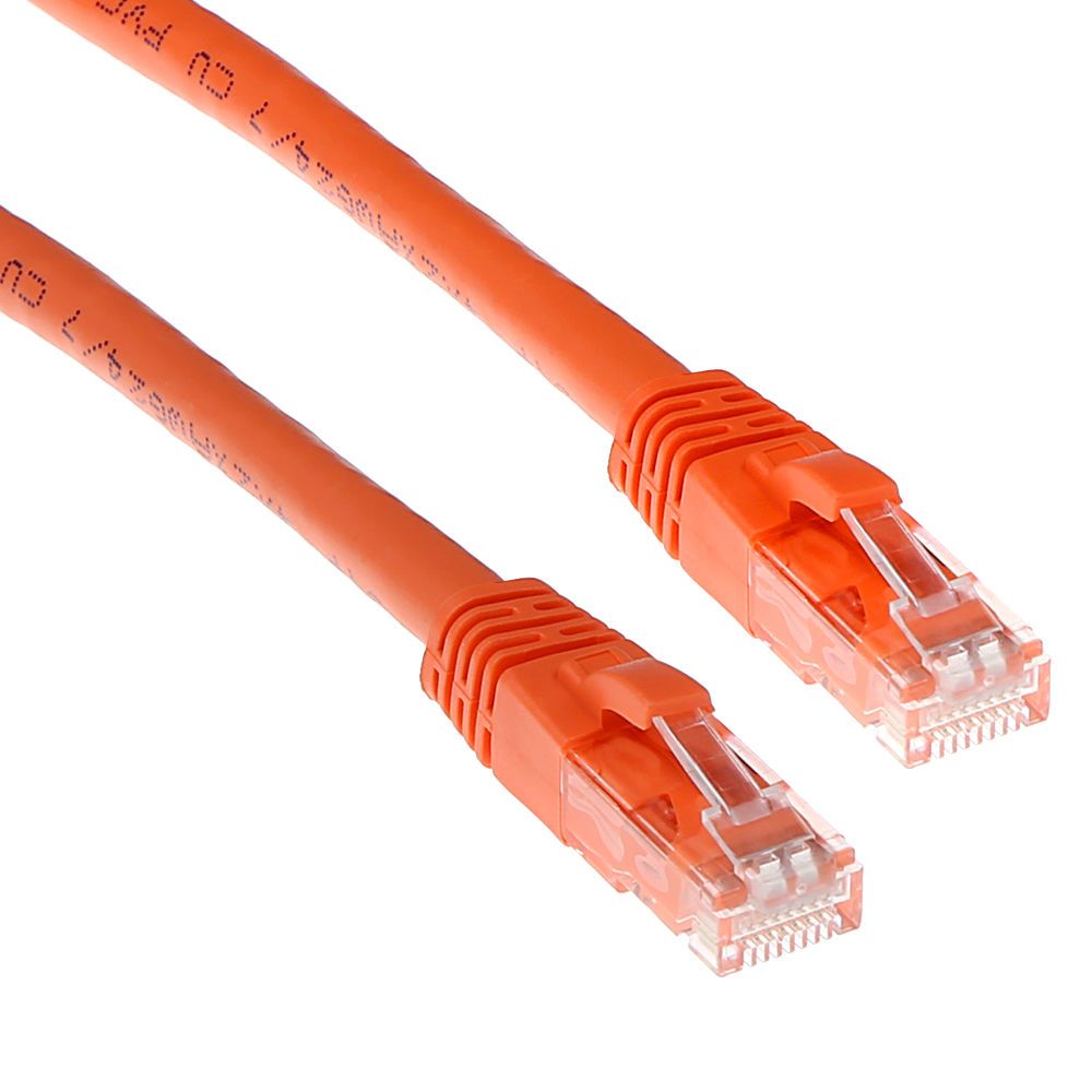 ACT CAT6A U-UTP Patch Cable 2m Orange