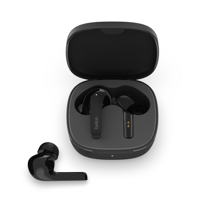 Belkin SoundForm Flow Noise Cancelling Earbuds Black