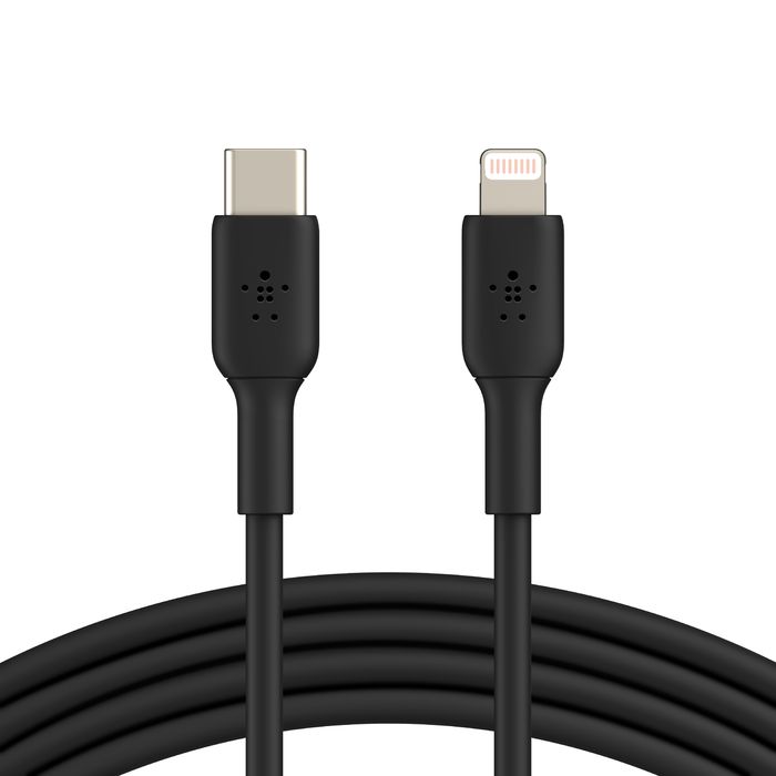 Belkin BoostCharge USB-C to Lightning Cable 1m Black